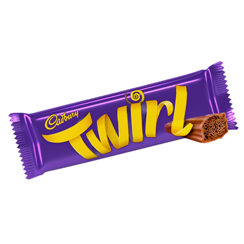 شکلات توییرل کدبری طرح تنه درخت - Cadbury